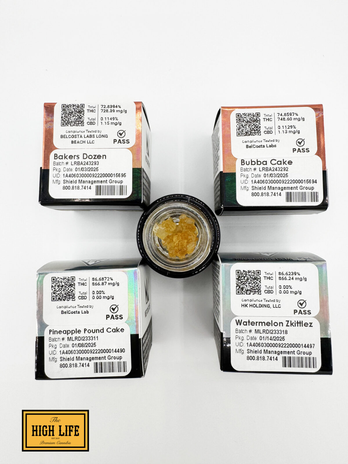West Coast Cure 1g Live Resin Diamonds & Sugar – Indica - Image 3